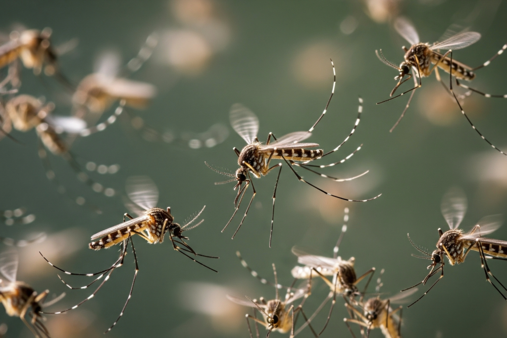Mosquito Breeding on a Lakefront Property in Milledgeville